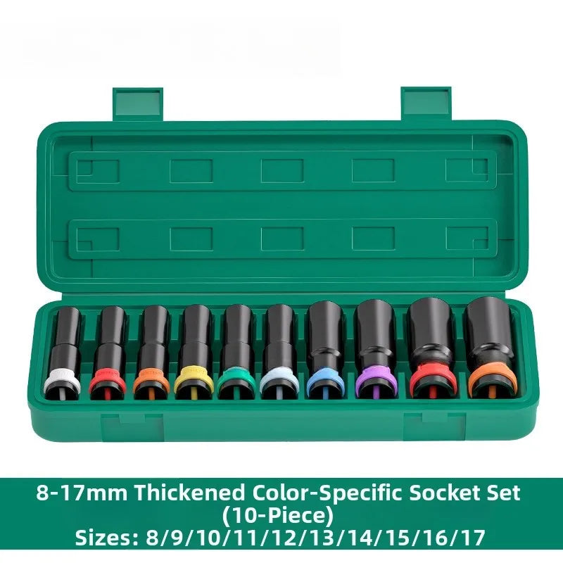1/2" Drive Metric Hex Bit Socket Set 8mm–32mm | 10–20 Pc Hex Bit Socket Set Axl 8-17 China Mainland