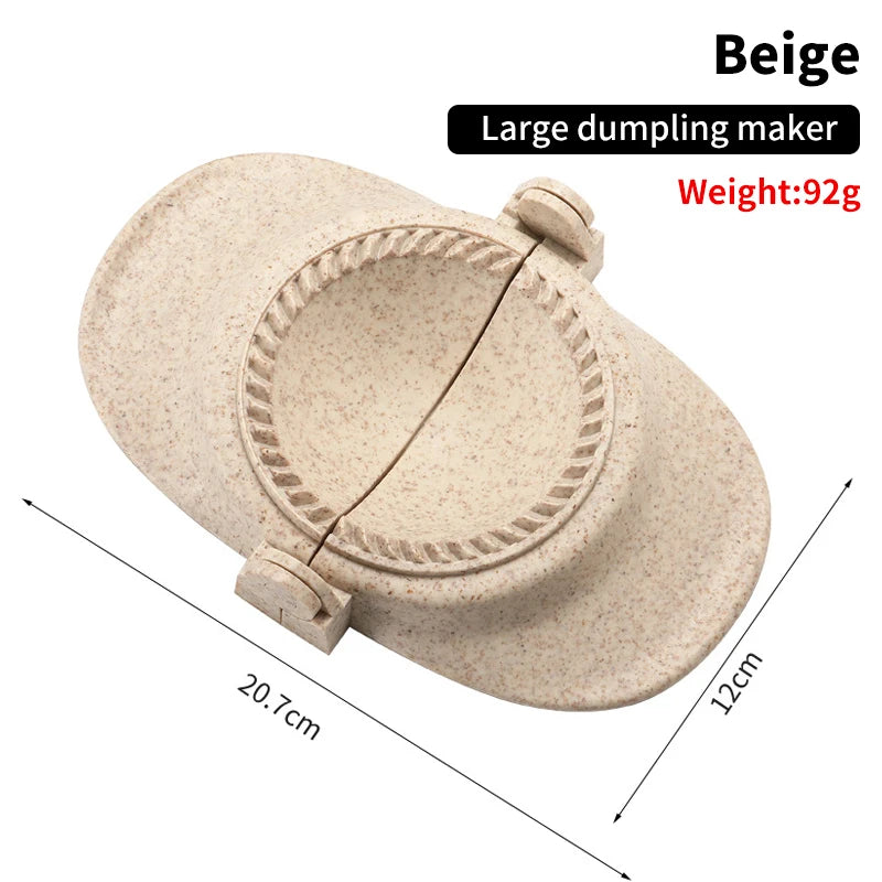 Wheat Straw Dumpling Mold Maker – S/M/L Press Tool Dumpling Mold Press Axl L Beige