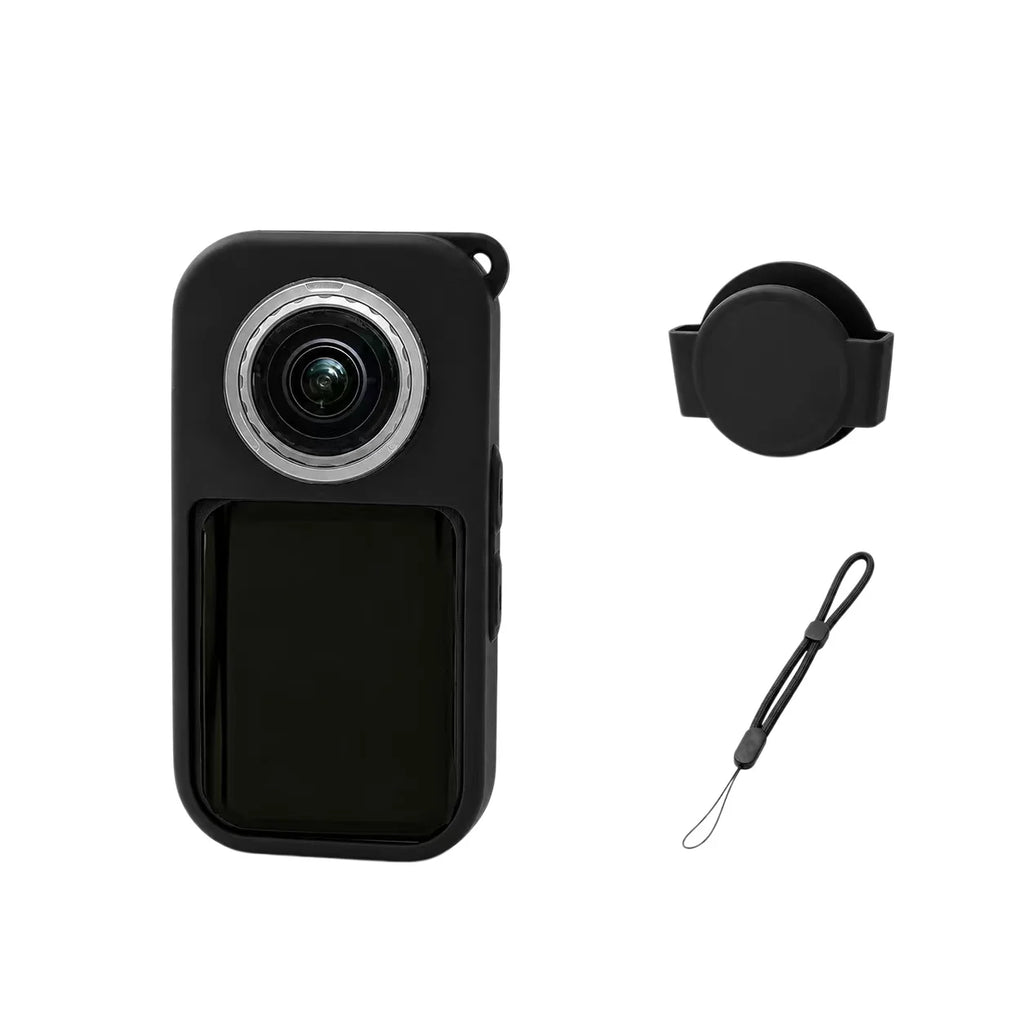Silicone Case for Insta360 X6 – Protective Cover & Lens Cap Camera Protective Case Axl