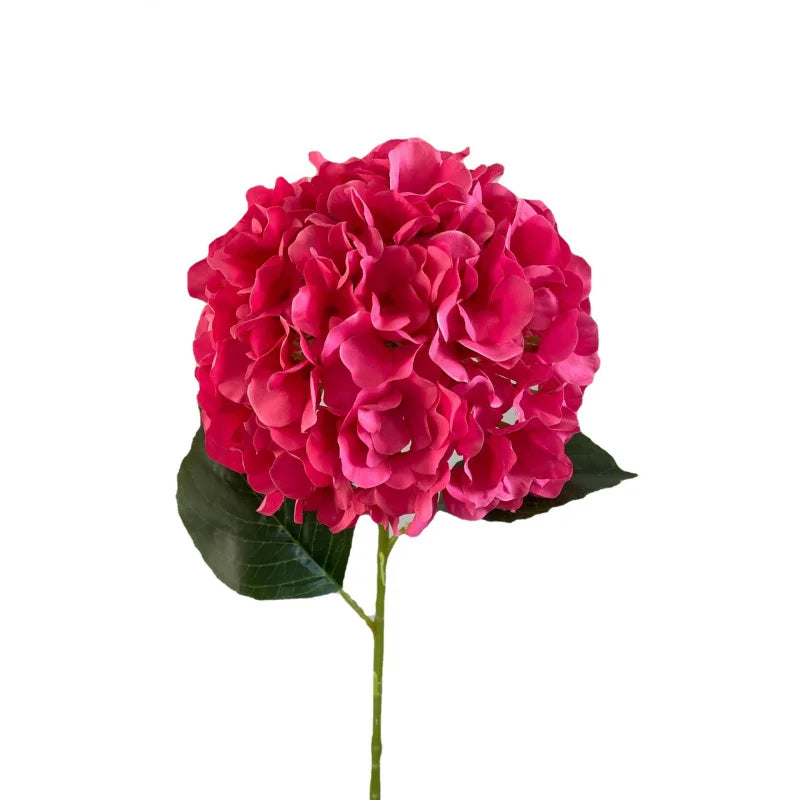 Artificial Hydrangea Flower Branch – 80cm Stem & 20cm Head Artificial Flower Branch Axl