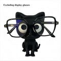 3D Printed Cat Glasses Holder – Desk Organizer & Home Decor Glasses Holder Axl Black-1pc