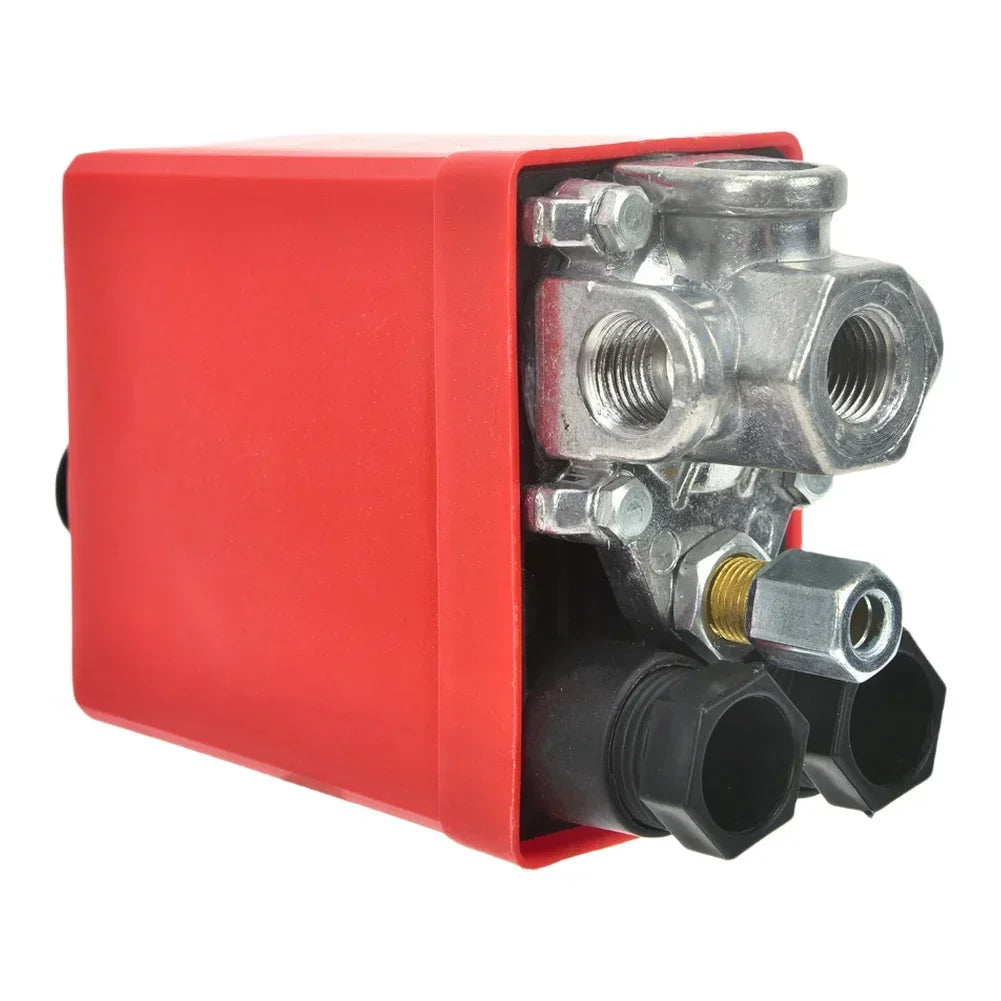 Four-Way Air Compressor Pressure Switch – 0.6–0.8 MPa Compressor Pressure Switch Axl Four-hole China Mainland