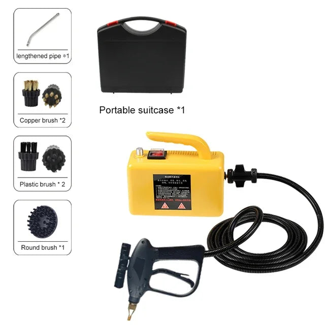 BALASHOV 2500W Steam Cleaner – Kitchen, Car & Home Use Steam Cleaner Axl upgrade Hardcover YL 110 V