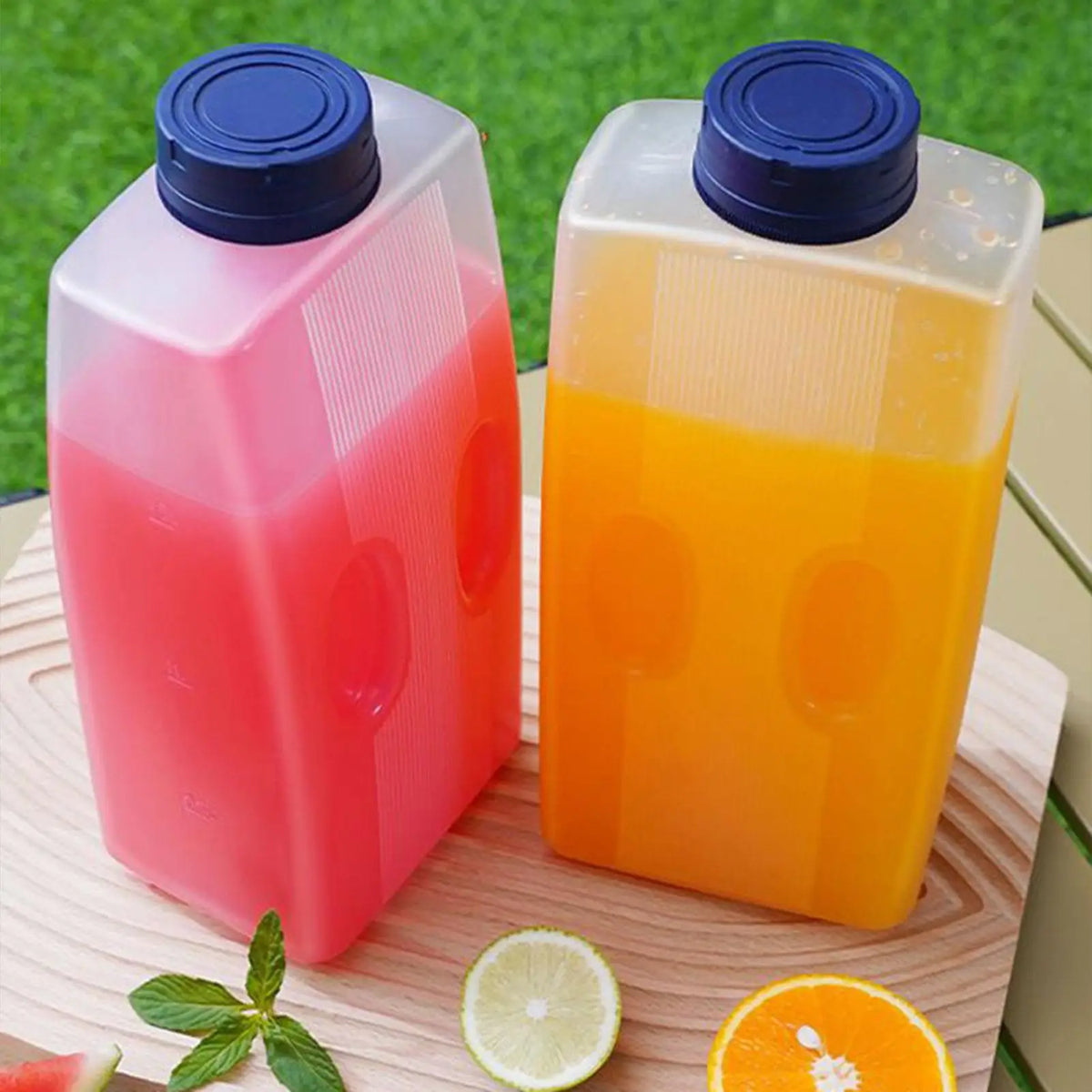 2L Fridge Juice Bottle – Leakproof Beverage Dispenser with Lid Beverage Dispenser Bottle Axl