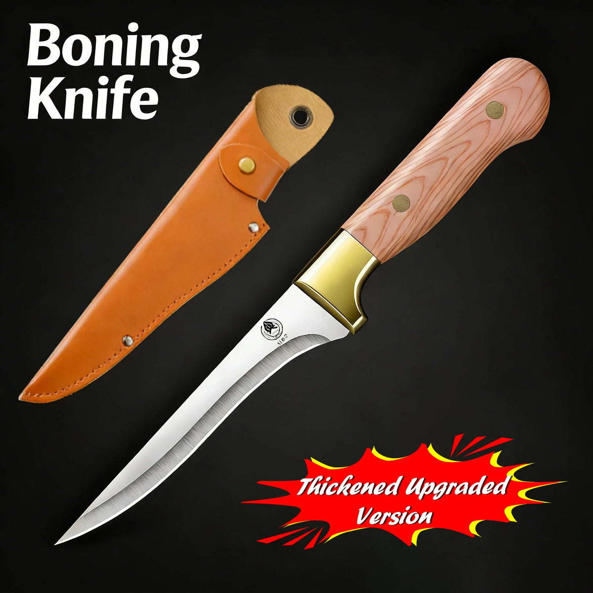 YRIDEFE Boning Knife Set 1–3 Pc | Sharp Meat & Bone Knife Boning Knife Set Axl Boning Knife