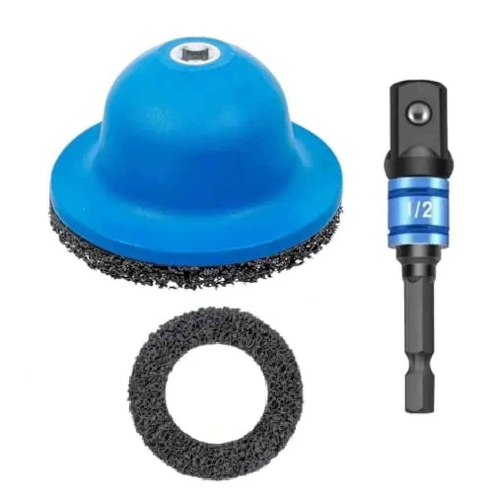 Auto Wheel Hub Rust Removal Polishing Tool + Spare Head Wheel Polishing Tool Axl China Mainland