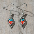 Huitan Boho Drop Earrings – Imitation Turquoise Women's Jewelry Drop Earrings Axl E5501