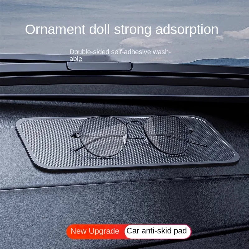 Car Dashboard Non-Slip PU Mat – Phone & Sunglasses Holder Car Dashboard Mat Axl
