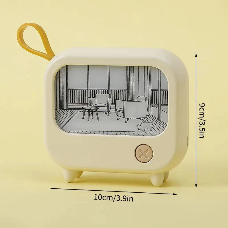 LED Picture Frame Night Light – USB Rechargeable Dimmable Mood Lamp LED Night Light Axl