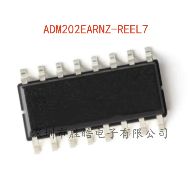 5PCS ADM202EARNZ RS-232 Line Driver Receiver IC SOIC-16 Integrated Circuit Axl Default Title