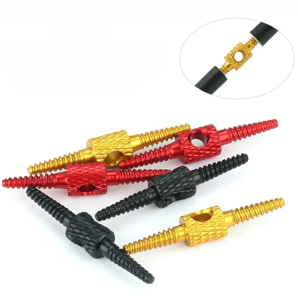 Aluminum Alloy Bike Brake Cable Tube Connector – MTB Wiring Bike Cable Connector Axl