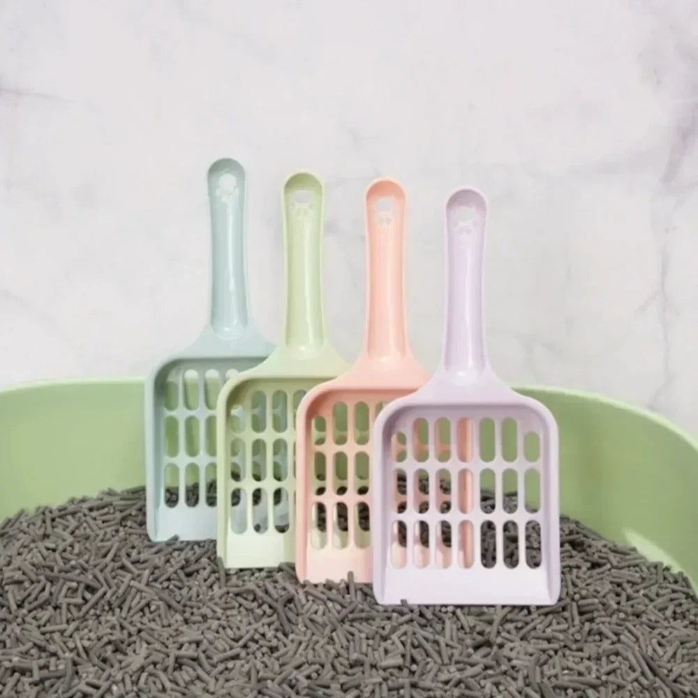 2-Pack Cat Litter Scoop – Fine Pore Plastic Sifting Shovel Cat Litter Scoop Axl