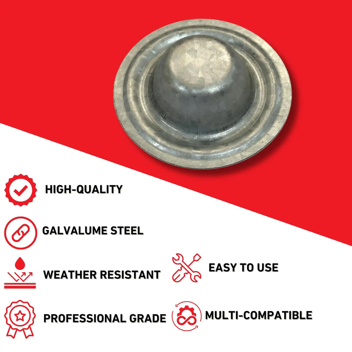 Metal Screw Cover Caps – Stainless Steel Bolt Caps, DIY Screw Cover Caps Axl