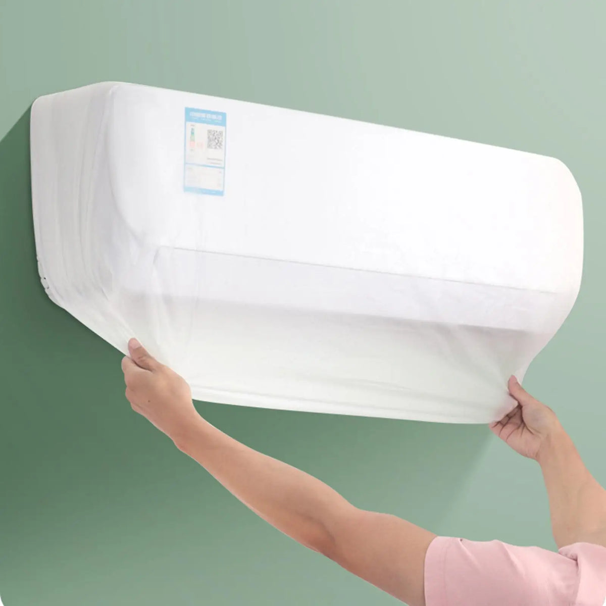 Wall Air Conditioner Dust Cover – PEVA Protective Cover AC Protective Cover Axl