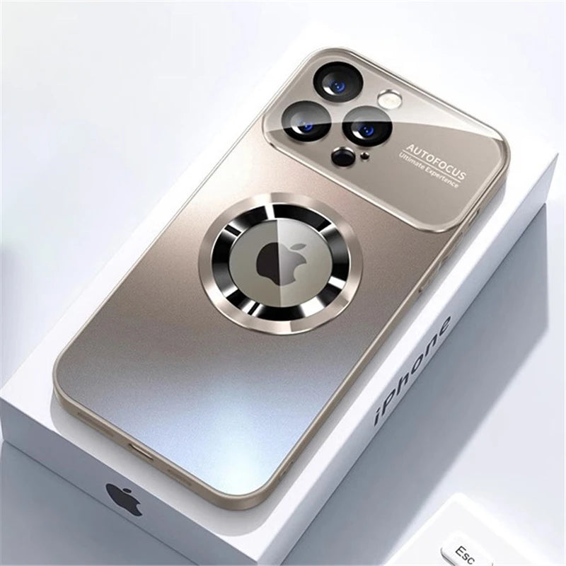 Titanium Matte Magnetic iPhone Case | MagSafe Compatible Magnetic Phone Case Axl