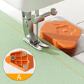 Magnetic Sewing Machine Positioner – Polygonal Edge Guide Sewing Positioner Axl Orange