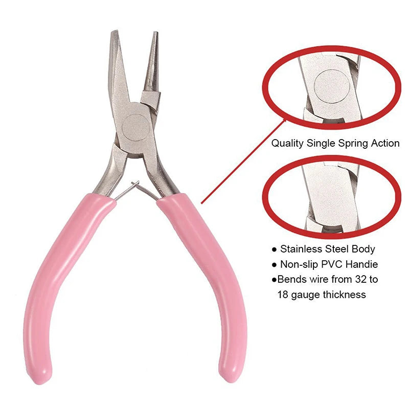 Round Concave Wire Looping Pliers for DIY Jewelry Making Jewelry Making Pliers Axl