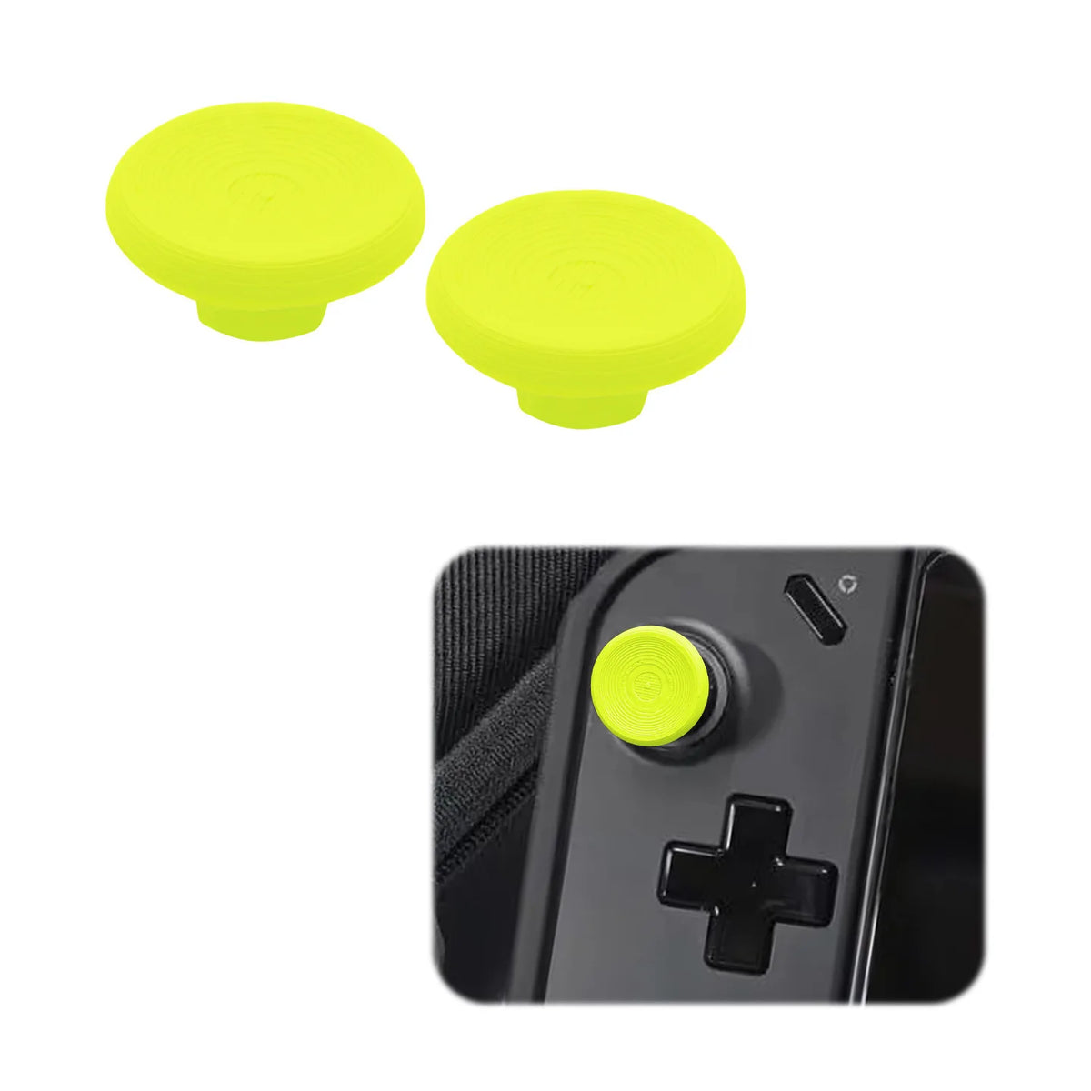 Legion Go Joystick Cap PLA Replacement – Anti-Slip, 4 Colors Controller Joystick Cap Axl green