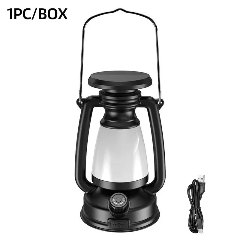 Retro Horse LED Lantern – Rechargeable Atmosphere Table Lamp LED Atmosphere Lantern Axl 800mAh LY16A