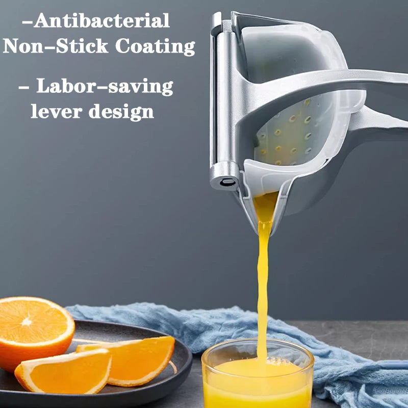 Manual Hand Press Fruit Juicer – Lemon & Citrus Extractor Manual Fruit Juicer Axl