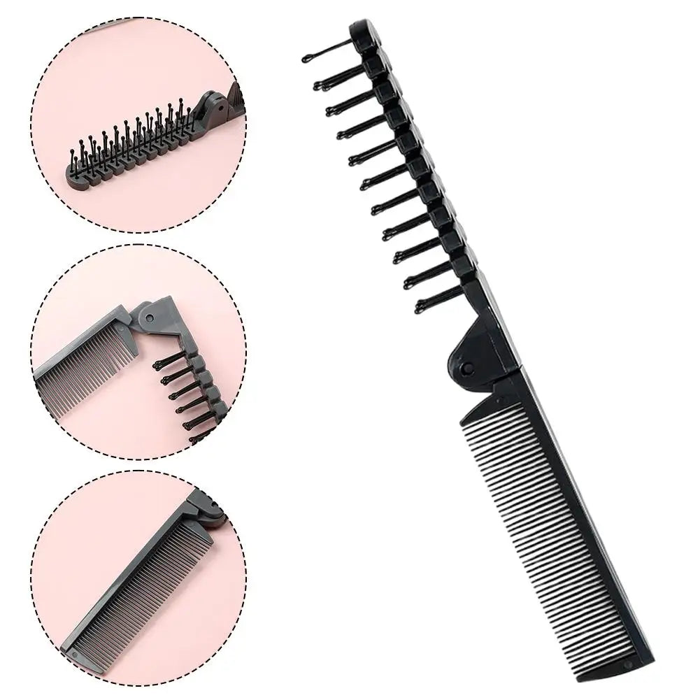 Portable Folding Hair Comb – Dual-Sided Travel Comb for Kids Folding Hair Comb Axl