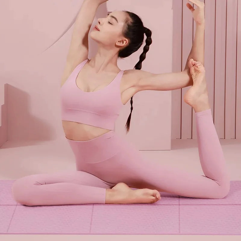 4mm Anti-Slip EVA Yoga Mat – Portable Pilates & Gym Mat Yoga Mat Axl