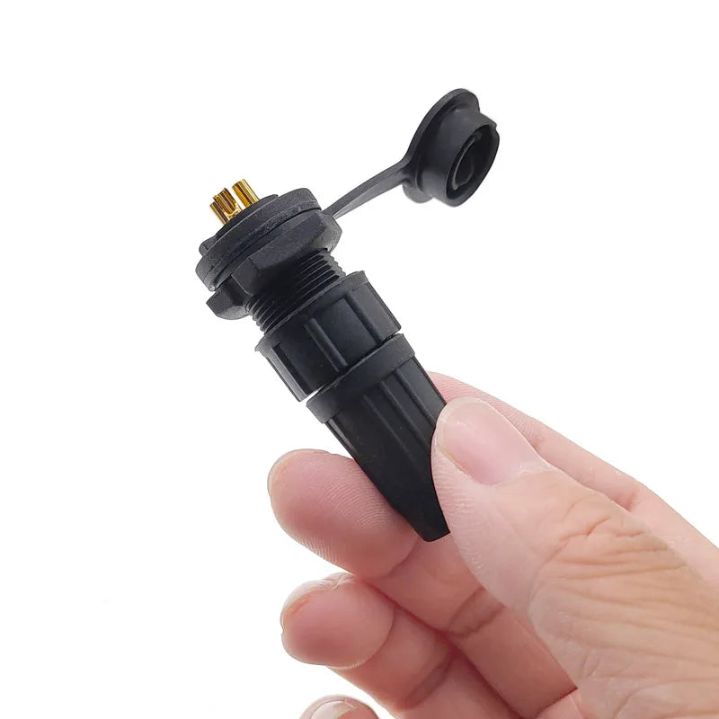 10-Pack IP67 Waterproof 24-Pin Connector Plug & Socket Set Waterproof Electrical Connector Axl