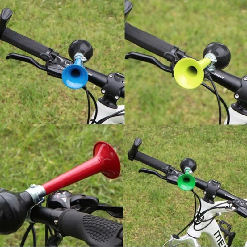 Loud Bike Handlebar Bell – Air Horn & Ring Bell for All Ages Bicycle Bell Axl