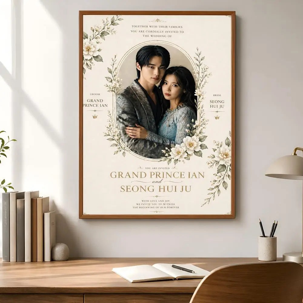 Waterproof Self-Adhesive Crown HD Decorative Wall Poster Decorative Wall Poster Axl
