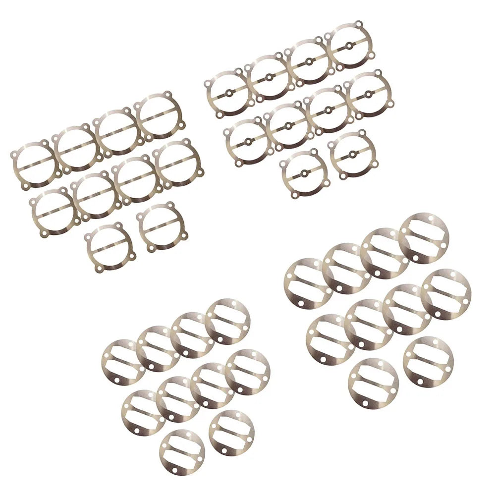 10-Pack Aluminum Valve Plate Gaskets for Air Compressors Compressor Gasket Washers Axl