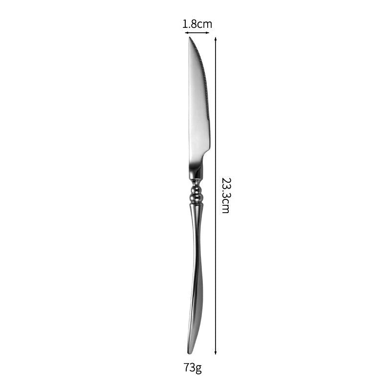 304 Stainless Steel Flatware Set – Mirror Finish Willow Leaf Handle Flatware Set Axl A China Mainland