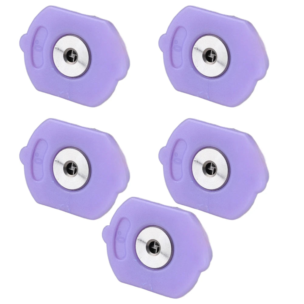 5-Pack 1/4" Quick Connect Spray Nozzles for Pressure Washers Pressure Washer Nozzle Axl China Mainland