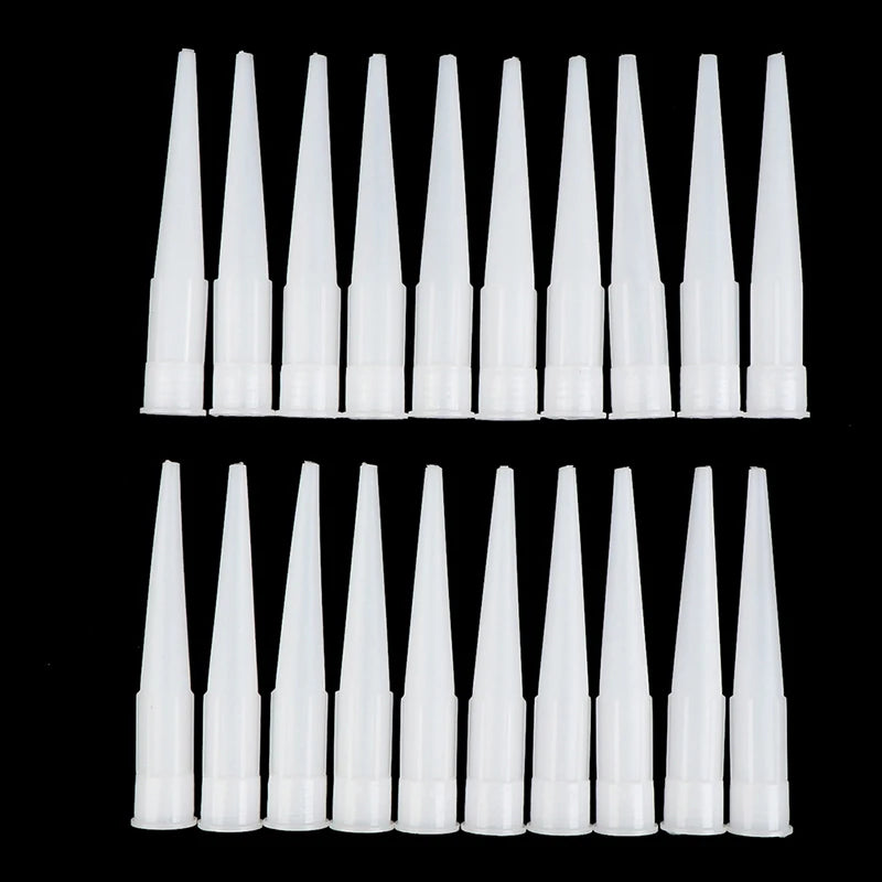 20-Pack Universal Caulking Nozzles – Sealant & Silicone Tips Caulking Nozzle Tips Axl