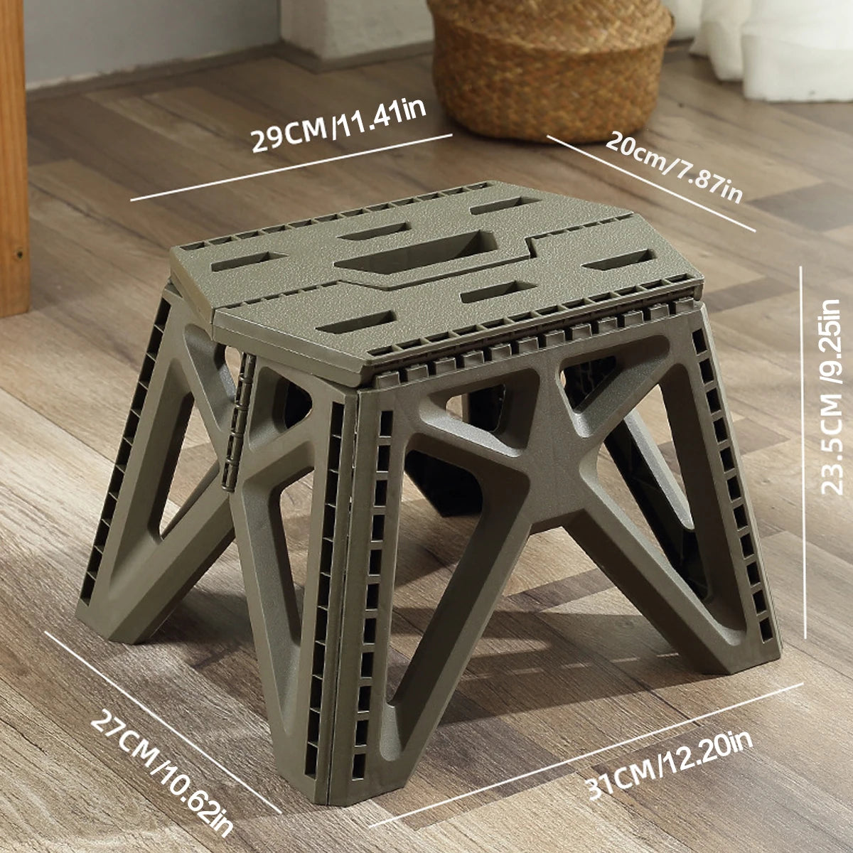 Portable Folding Stool – Foldable Chair for Camping & Outdoor Folding Camping Stool Axl