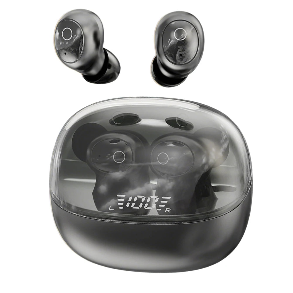 T10 Mini Bluetooth Sleep Earbuds – HiFi Stereo Wireless In-Ear Wireless Earbuds Axl black