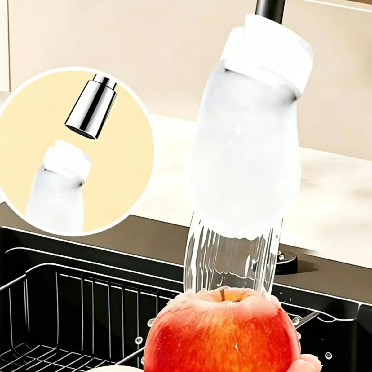 50-Piece Faucet Filter Cotton Bags – Splash-Proof Sink Pouches Faucet Filter Bags Axl Default Title