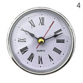 65mm Quartz Clock Insert – Roman & Arabic Numerals DIY Clock Insert Axl A4