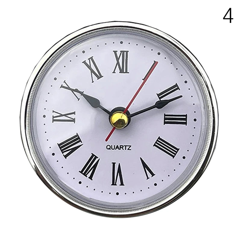 65mm Quartz Clock Insert – Roman & Arabic Numerals DIY Clock Insert Axl A4