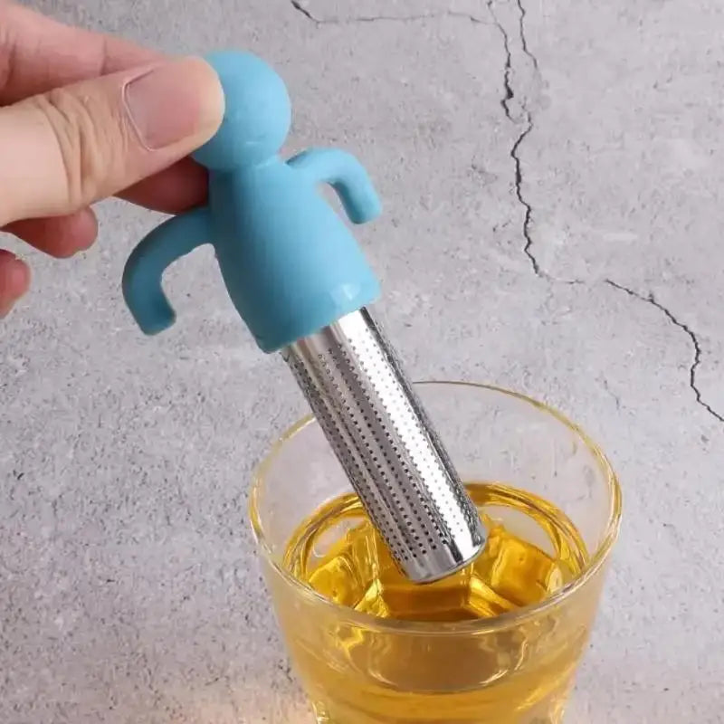 Human-Shaped Stainless Steel Tea Infuser | Reusable Loose Leaf Tea Infuser Axl