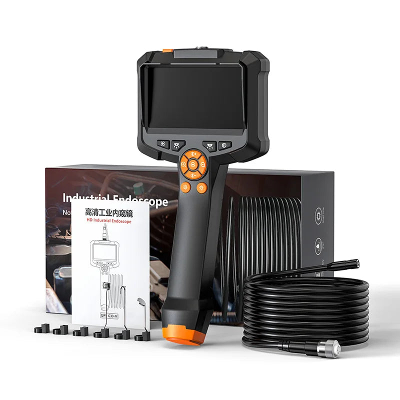 HD Handheld Inspection Camera – Pipeline Borescope with Screen Inspection Camera Axl 1M