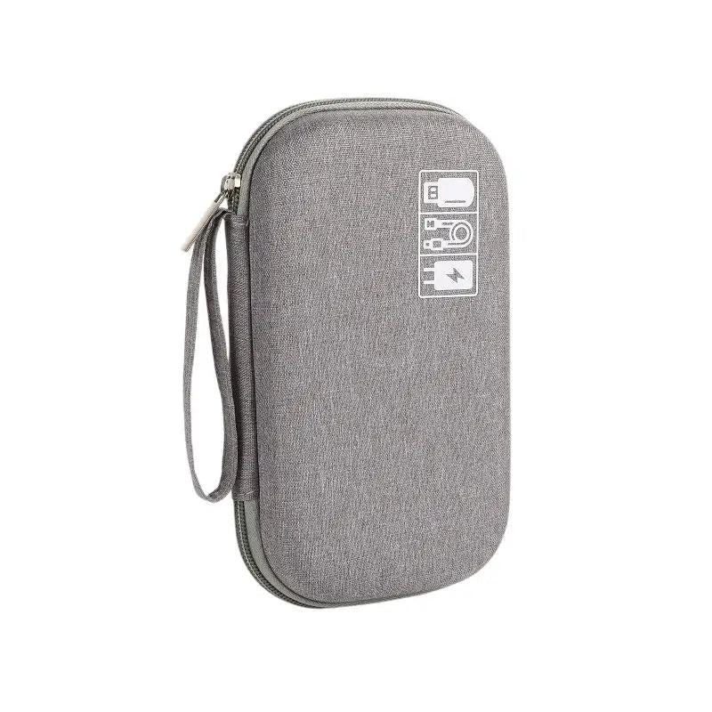 Travel Digital Accessories Organizer Bag | Cables & Gadgets Travel Organizer Bag Axl Gray