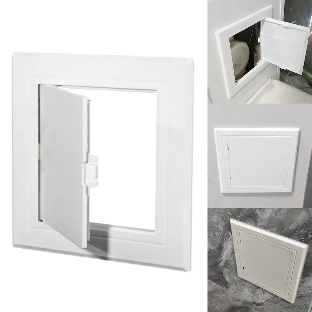 White Hinged Access Hatch Panel – ABS Plastic Wall & Ceiling Access Hatch Panel Axl
