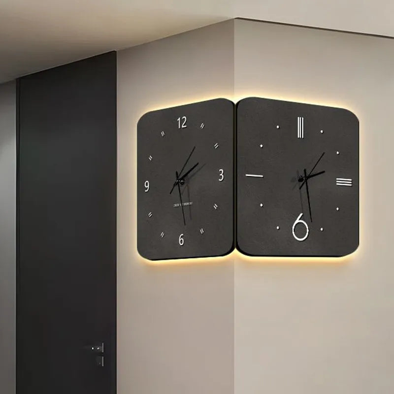 Modern Silent Wall Clock – Minimalist Square Resin 30cm Decor Wall Clock Axl F 30x30x2CM