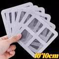 30-Pc Disposable Mesh Drain Stickers – Shower & Sink Filter Drain Filter Sticker Axl 30 Pcs Grey