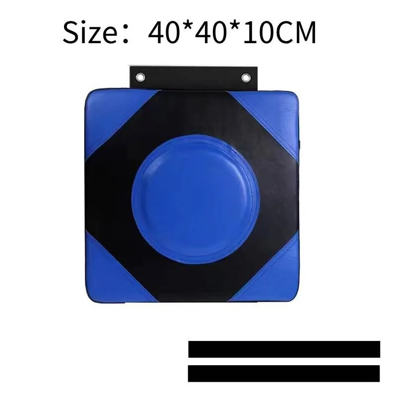 Wall Mounted Boxing Punch Pad | Adjustable Height Foam Target Boxing Punch Pad Axl BL2 Blue