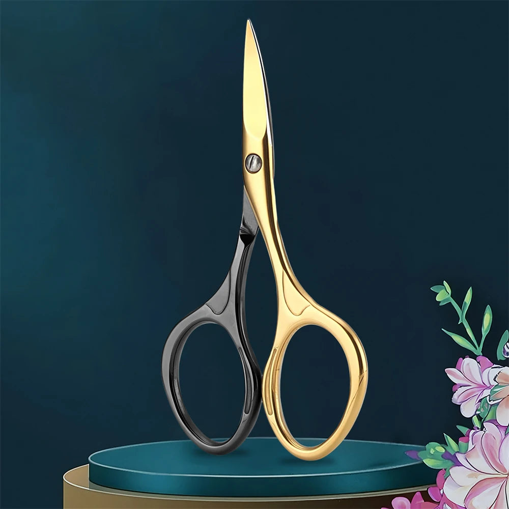 Professional Stainless Steel Cuticle Scissors & Nail Trimmer Nail Cuticle Trimmer Axl Nail scissors-BG