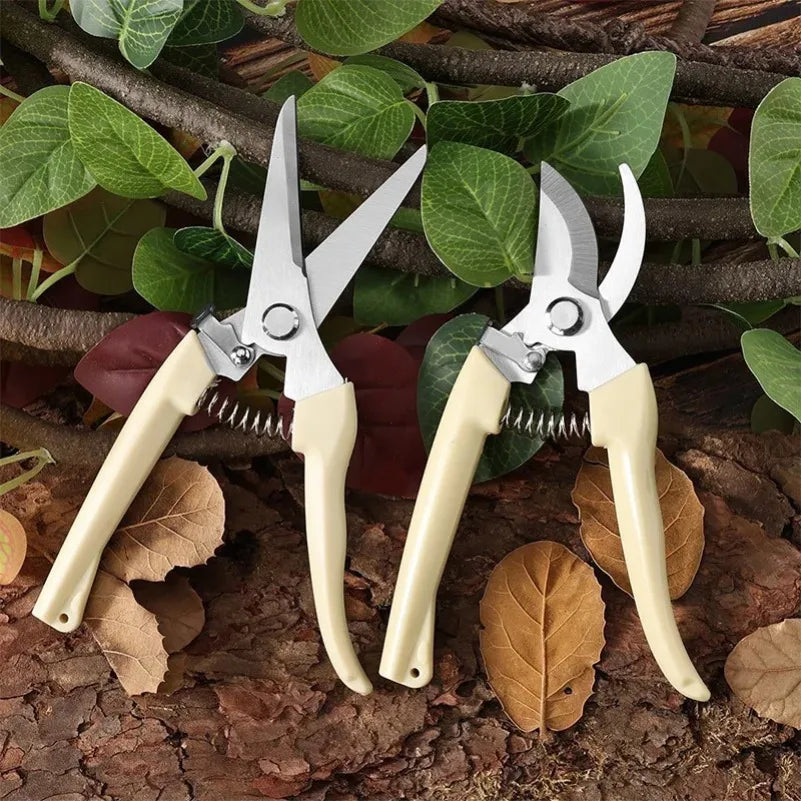 Stainless Steel Pruning Scissors – Flower, Garden & Grafting Pruning Scissors Axl