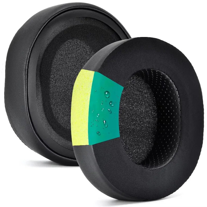 SteelSeries Arctis 3 5 7 Pro Replacement Fabric Ear Pads – Black/Blue Headset Ear Pads Axl