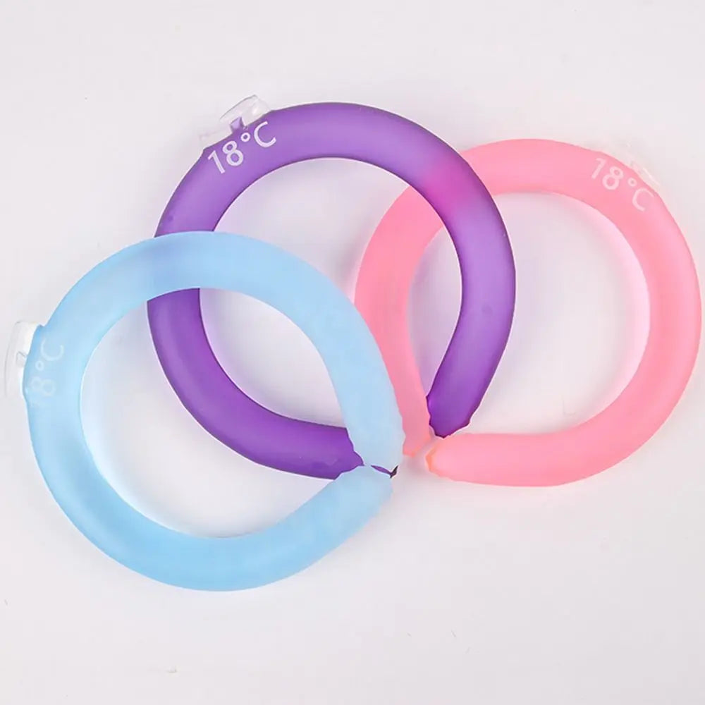 Reusable Neck Cooling Wrap – Gel Ice Ring for Summer Outdoors Neck Cooling Wrap Axl