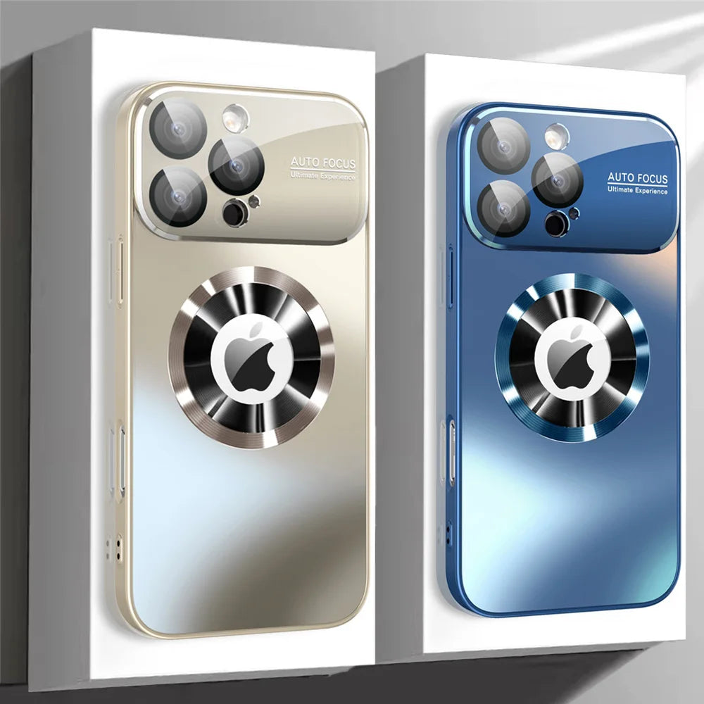 Titanium Matte MagSafe iPhone Case | AG Glass Lens Cover MagSafe iPhone Case Axl